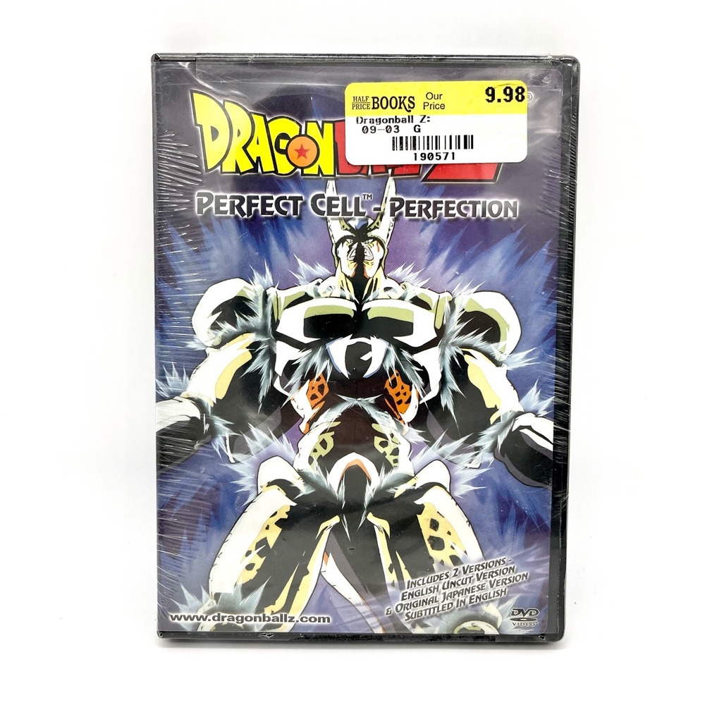 Dragon Ball Z Perfect Cell Perfection DVD Uncut‎ Sealed Anime Action